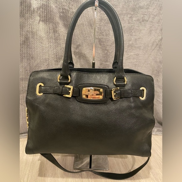 Michael Kors Pebbled Leather Satchel - Picture 2 of 11